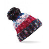 BB486 Beechfield Corkscrew Pom Pom Beanie