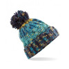 BB486 Beechfield Corkscrew Pom Pom Beanie