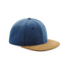 BB668 Suede Peak Snapback Cap