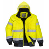 C465 Portwest Hi-Vis 3-in-1 Contrast Bomber Jacket