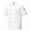 C734 Portwest Chef's Kent Jacket S/S