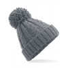 BB480 Beechfield Cable Knit Melange Beanie