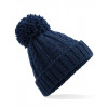 Beechfield Cable Knit Melange Beanie