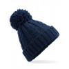 BB480 Beechfield Cable Knit Melange Beanie