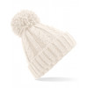 BB480 Beechfield Cable Knit Melange Beanie