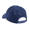 B63NB Beechfield Junior Organic Cotton 5 Panel Cap