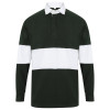 FR07 Front Row PANELLED RUGBY SHIRT