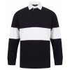 FR07 Front Row PANELLED RUGBY SHIRT