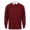 FR100 Front Row L/SLEEVE PLAIN RUGBY SHIRT