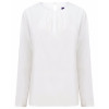 HB598 Henbury LADIES PLEAT FRONT L/S BLOUSE