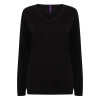 H721 Henbury Ladies´ Lightweight V-Neck Jumper