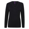 H721 Henbury Ladies´ Lightweight V-Neck Jumper