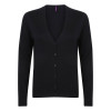 H726 Henbury LADIES LIGHTWEIGHT V-NECK CARDIGAN