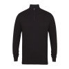 H729 Henbury Zip Neck Sweater