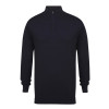 H729 Henbury Zip Neck Sweater