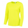 JC012 AWDIS Just Cool Girlie Long Sleeve T-Shirt