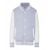 JH043B AWDis Kids Varsity Jacket