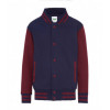 JH043B AWDis Kids Varsity Jacket