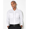 K134 Kustom Kit Men´s Tailored Fit Pilot Shirt Long Sleeve