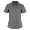 KK241 LADIES TAILORED FIT POPLIN SHORT SLEEVE SHIRT
