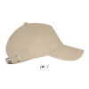 00594 SOL's LONG BEACH FIVE PANEL CAP TWILL 260