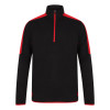 LV571 Finden+Hales 1/4 ZIP MIDLAYER CONTRAST
