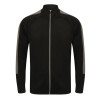 LV871 FINDEN&HALES ADULTS KNITTED TRACKSUIT TOP