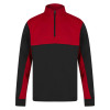 LV874 FINDEN&HALES Adults 1/4 Zip Tracksuit Top