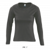 SOL'S MAJESTIC Women's Round Neck Long Sleeve T-Shirt