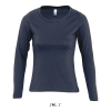 SOL'S MAJESTIC Women's Round Neck Long Sleeve T-Shirt