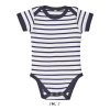 01401 SOL's MILES BABY Striped Bodysuit