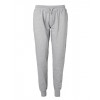 Neutral Sweatpants With Cuff And Zip Pocket