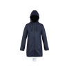 03175 Neo Blu ANTOINE WOMEN Wax Parka
