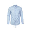 03182 Neo Blu BLAISE MEN Iron Free Shirt