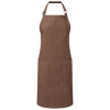 PR113 Premier ORGANIC/FAIRTRADE CERTIFIED CTN DENIM BIB APRON