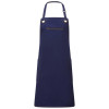 PR121 BARLEY CONTRAST STITCH BIB APRON