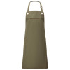 PR121 BARLEY CONTRAST STITCH BIB APRON