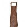 PR139 Premier FAUX LEATHER BIB APRON