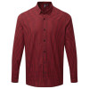 PR252 Premier MENS MAXTON CHECK LONG SLEEVE SHIRT