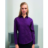 PR300 Premier Ladies Long Sleeve Poplin Shirt