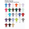 PR302 CL Premier Ladies Short Sleeve Poplin Blouse        CLEARANCE
