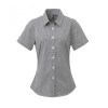 PR321 Premier Ladies Gingham Short Sleeve Shirt