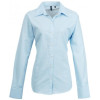 PR334 Premier Ladies Signature Long Sleeve Oxford Shirt