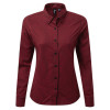PR352 Premier LADIES MAXTON CHECK L/S SHIRT