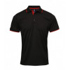 Premier Contrast Coolchecker Piqué Polo Shirt