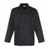 Premier Unisex Long Sleeve Stud Front Chef's Jacket