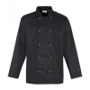 PR665 Premier Unisex L/S Stud Front Chef's Jacket