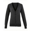 PR697 Premier Ladies Cotton Acrylic V Neck Cardigan