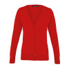 PR697 Premier Ladies Cotton Acrylic V Neck Cardigan