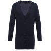Premier Ladies Long Line V Neck Cardigan